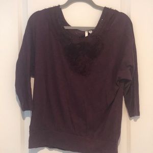 3/4 sleeve light weight sweater